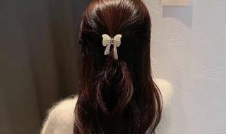 怎么扎蝴蝶结头发 怎么扎蝴蝶结头发